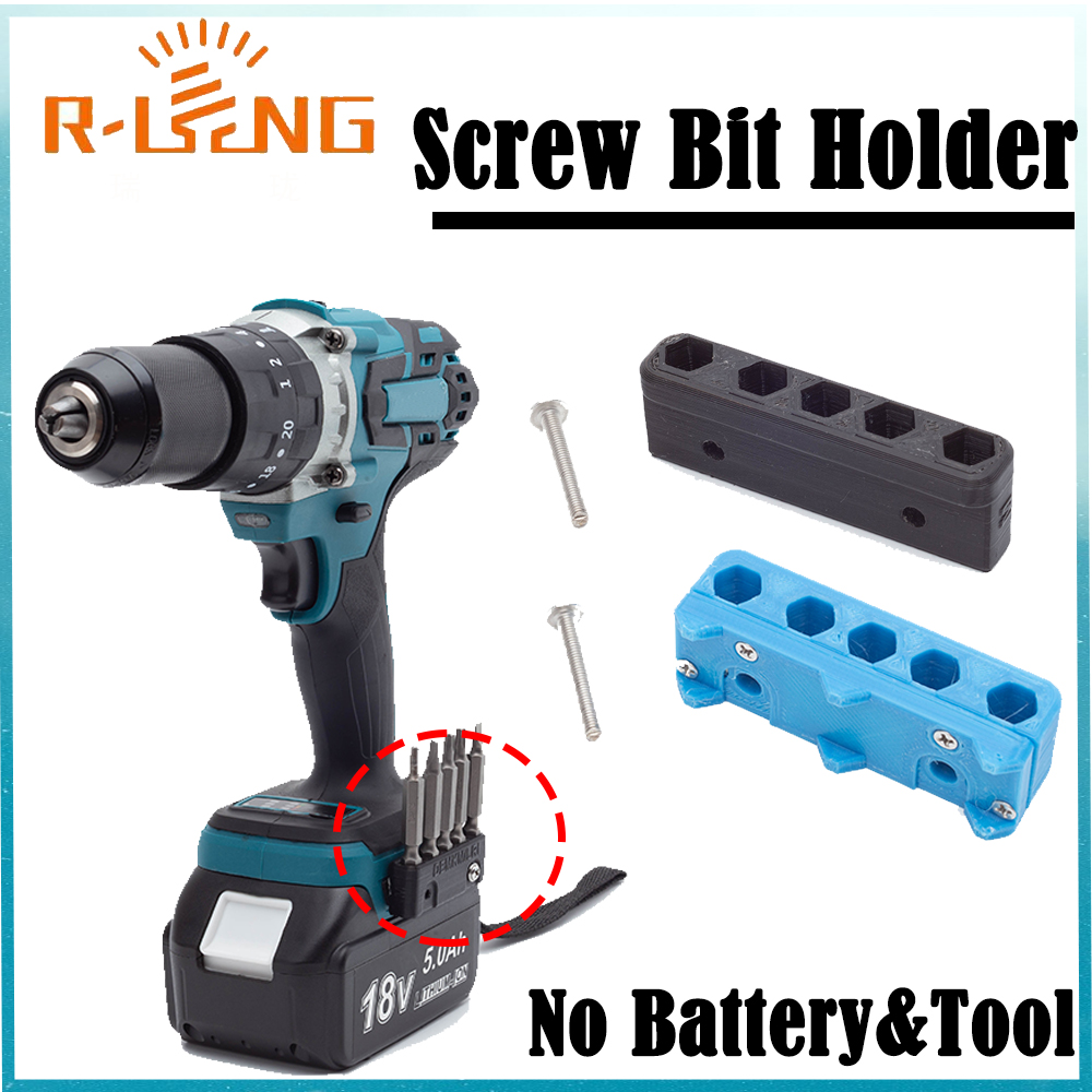 Brushless Cordless Electric Drill 18V - Magnetic Bit Holder Drill Bit Organizer