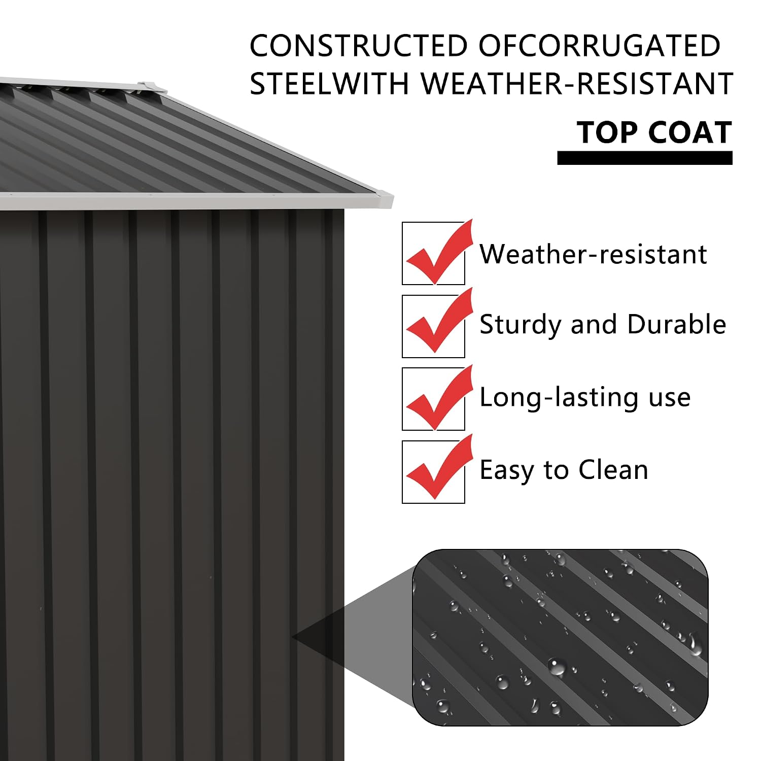 Metal Outdoor Storage Shed 5.4 - đánh giá và giá Garden Tools