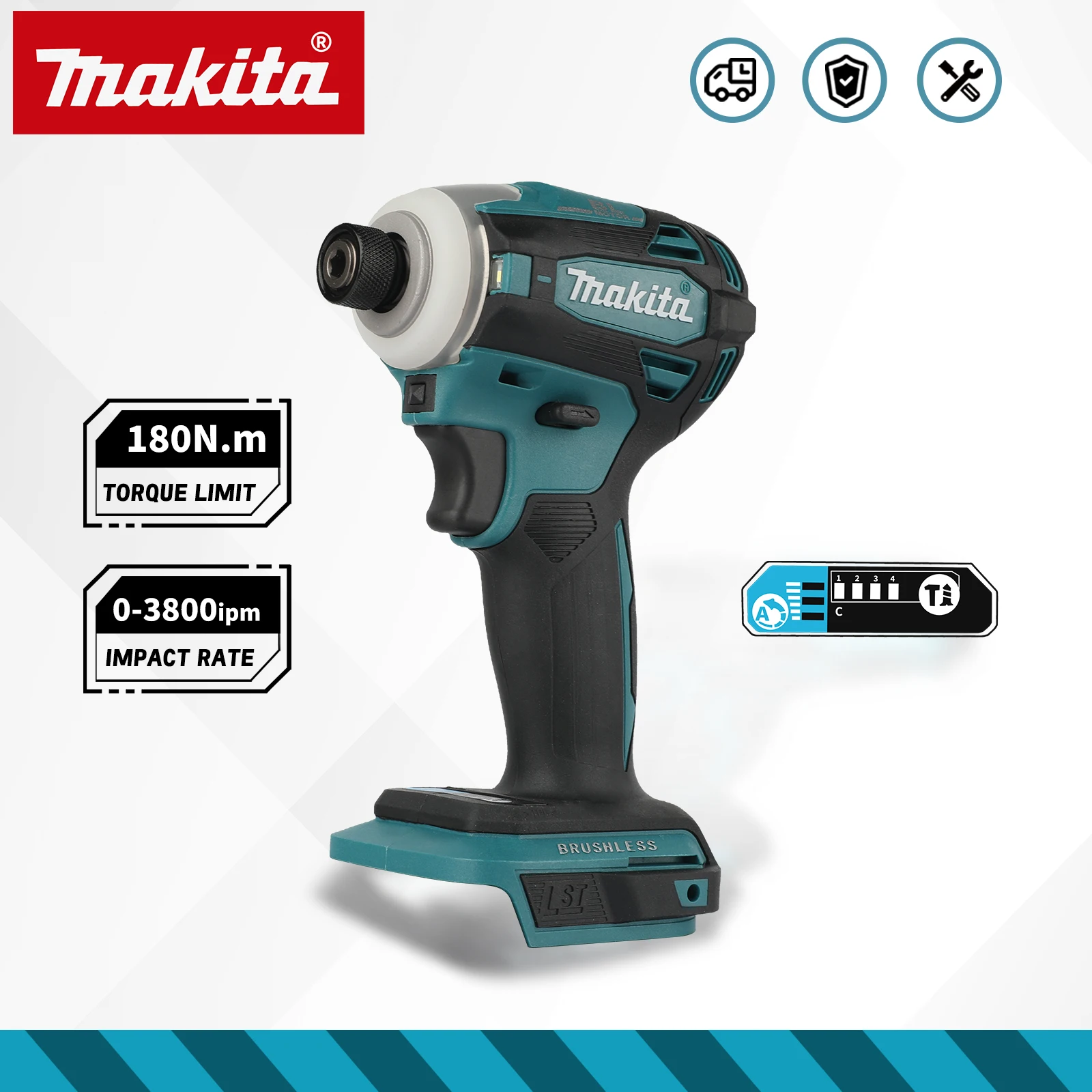 Brushless Electric Impact Dril - đánh giá và giá Brushless Cordless Electric Drill 18V